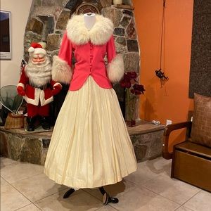 COPY - Vintage fur trimmed jacket